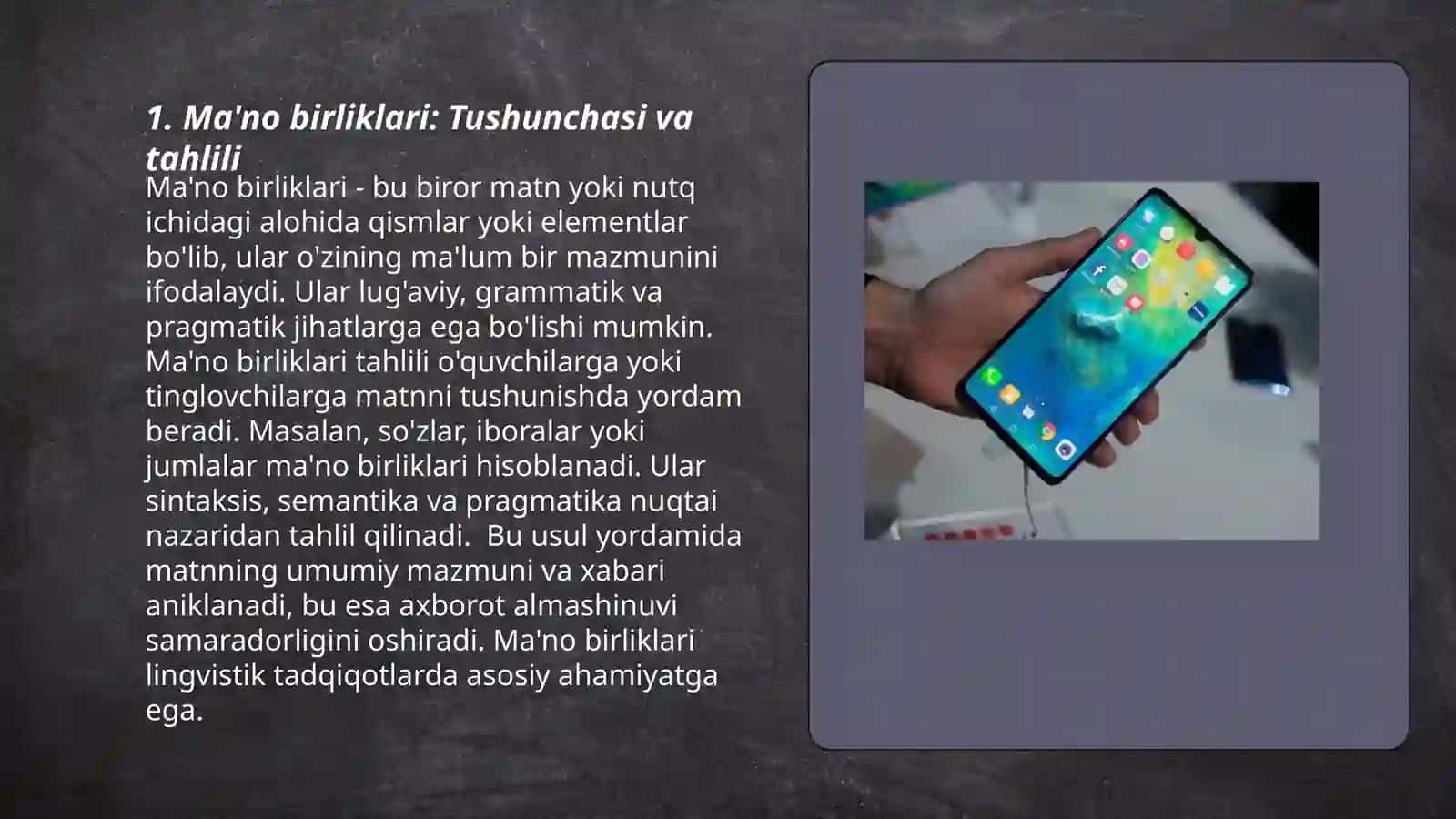 Ma'no birliklari 3
