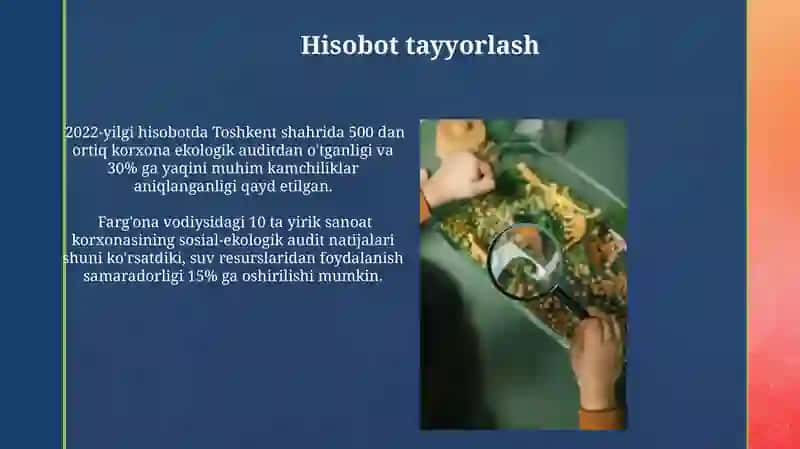 Ijtimoiy ekologik auditorlik 3