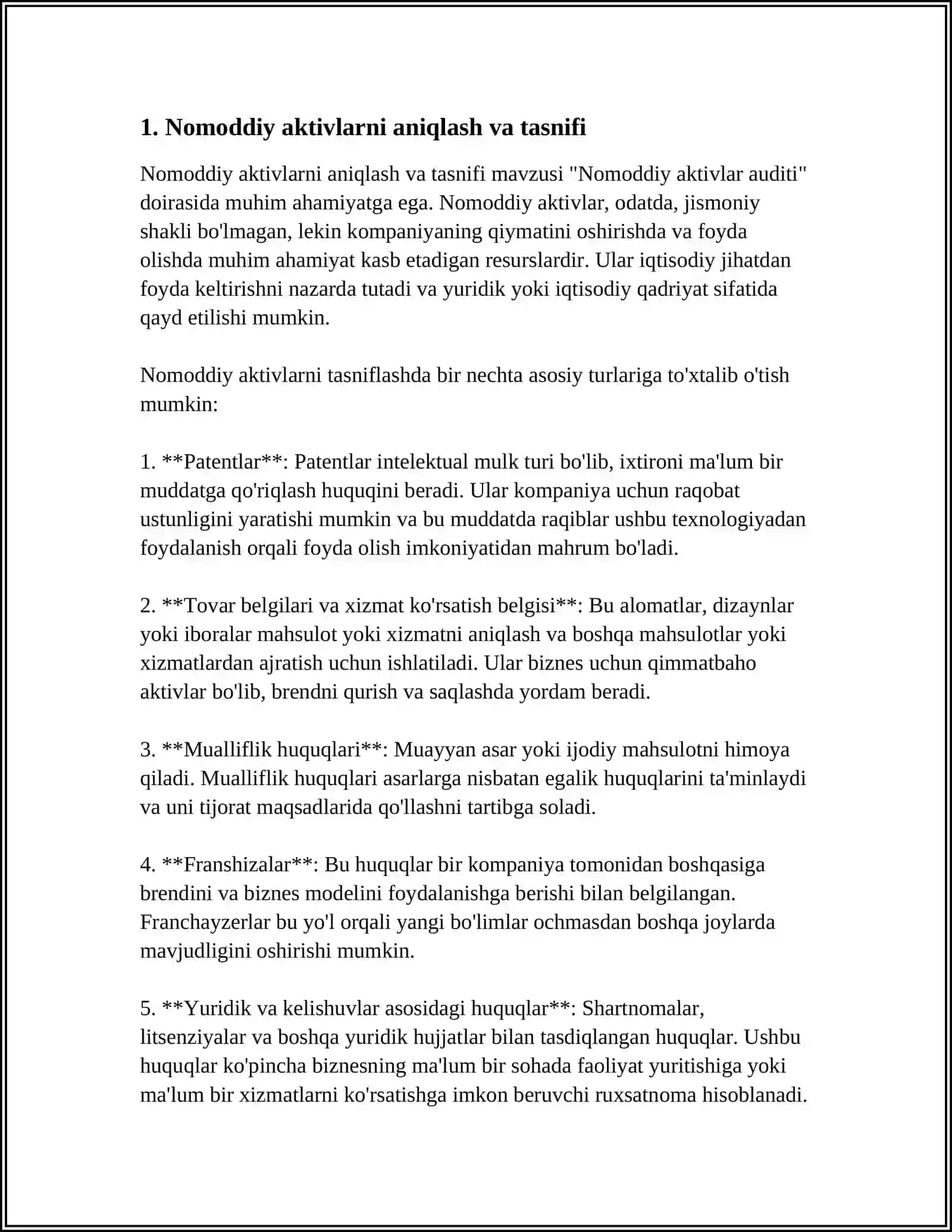 NOMODDIY AKTIVLAR AUDITI 3