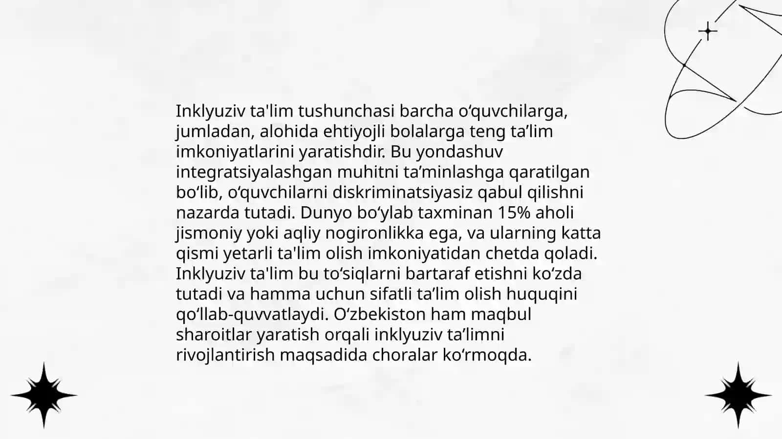 Inklyuziv ta’limning uslubiy asoslari 3