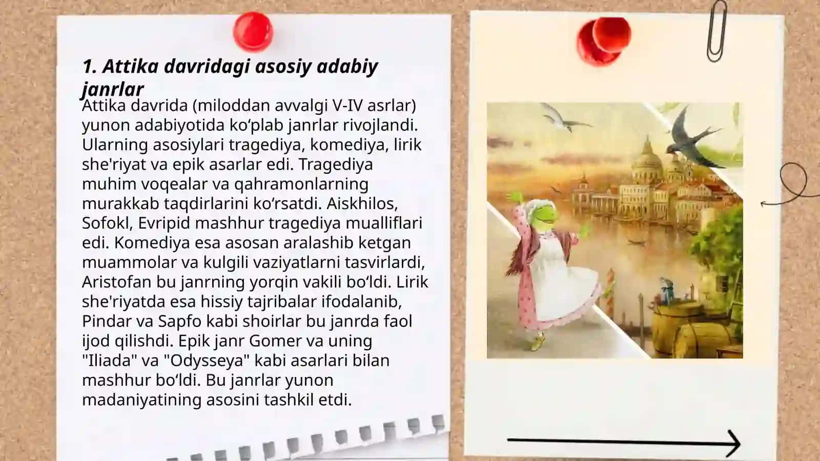 Yunon adabiyotining attika davri 3