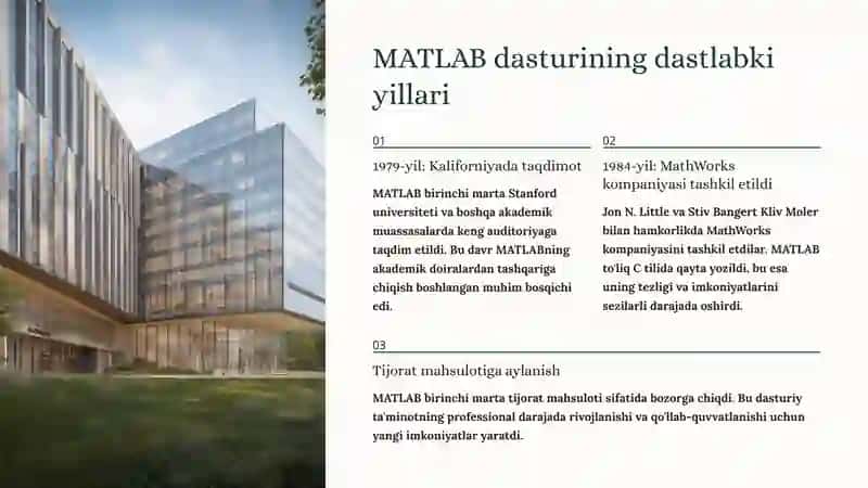 MATLAB dasturlash tili 3