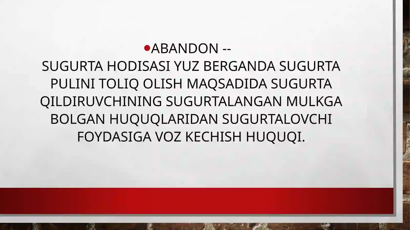 Sug’urtadagi tamalar 3