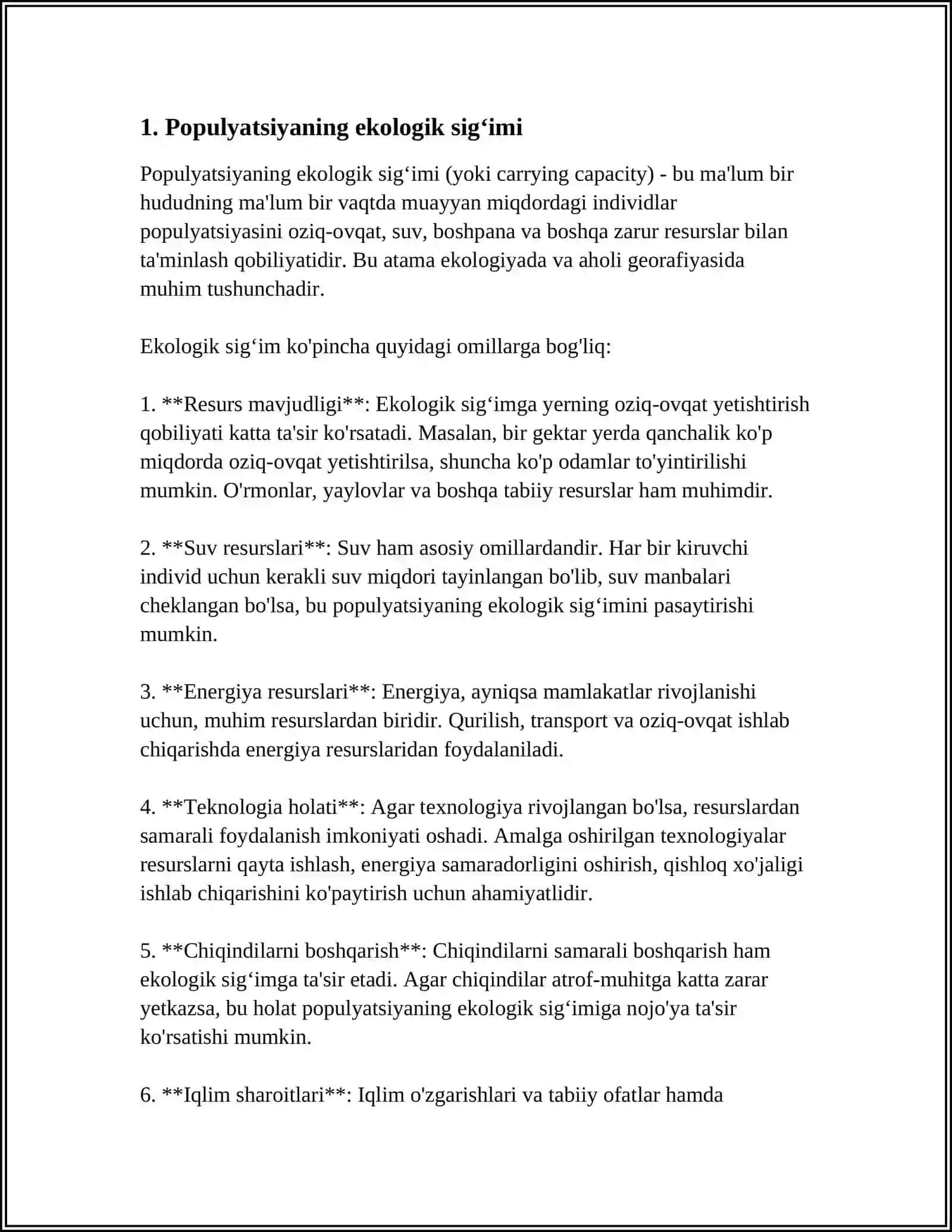 O`PKANING TIRIKLIK SIG‘IMINI ANIQLASH 3