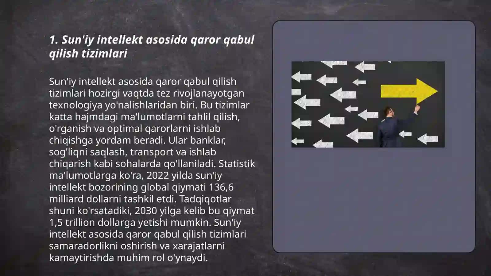 Sun'iy intellekt va qaror qabul qilish 3