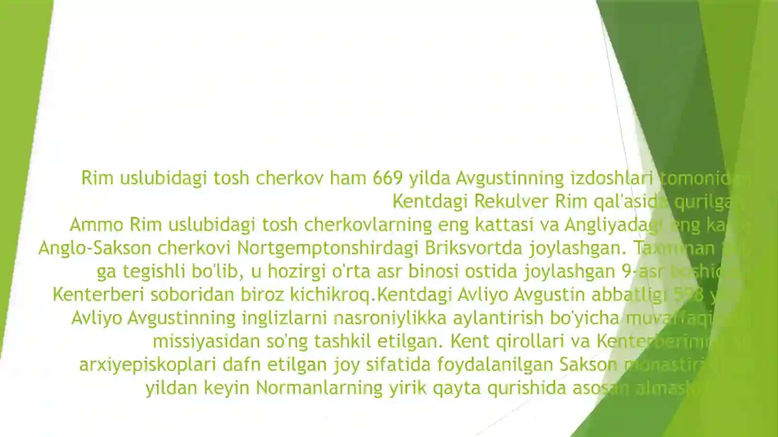 O’rtaasrlardavri Arxeologiyasi 3
