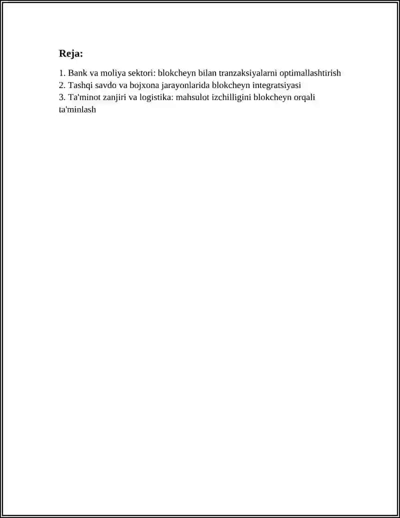 MILLIY IQTISODIYOTNI TURLI SOHALARIDA BLOKCHEYN TEXNOLOGIYASIDAN FOYDALANISH YO'LLARI 3