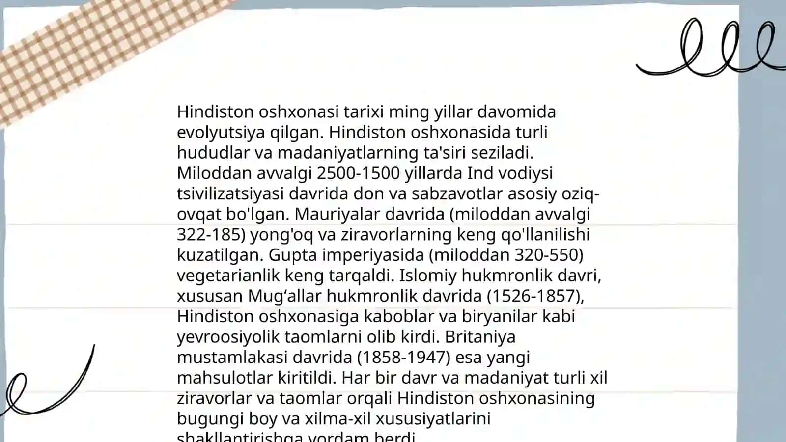 Hindiston gastronomik turizmi 3