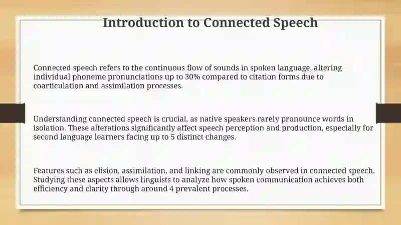 Connected Speech: Elision, Flapping, and Glottal Stop 3