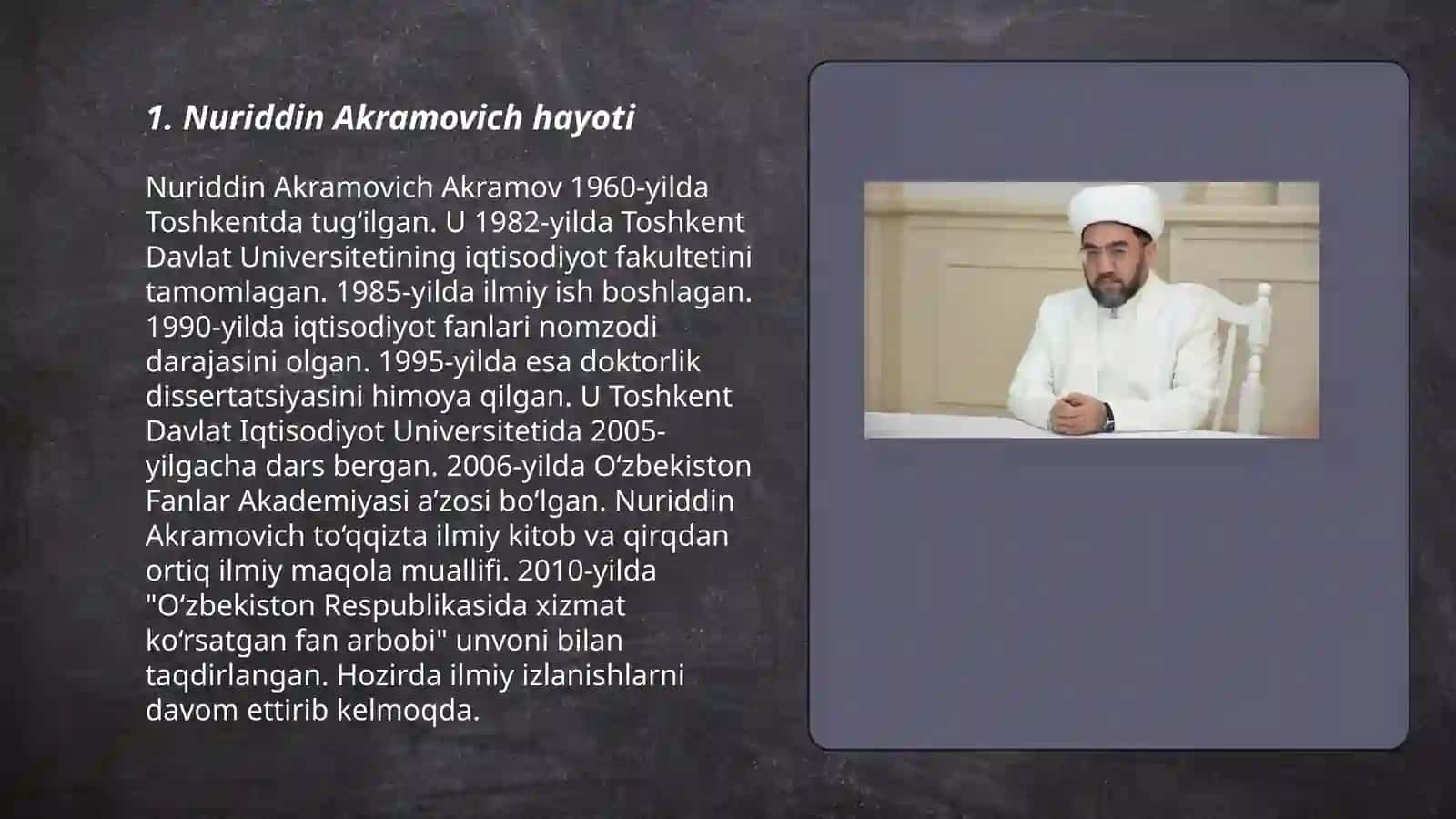 Nuriddin Akramovich 3