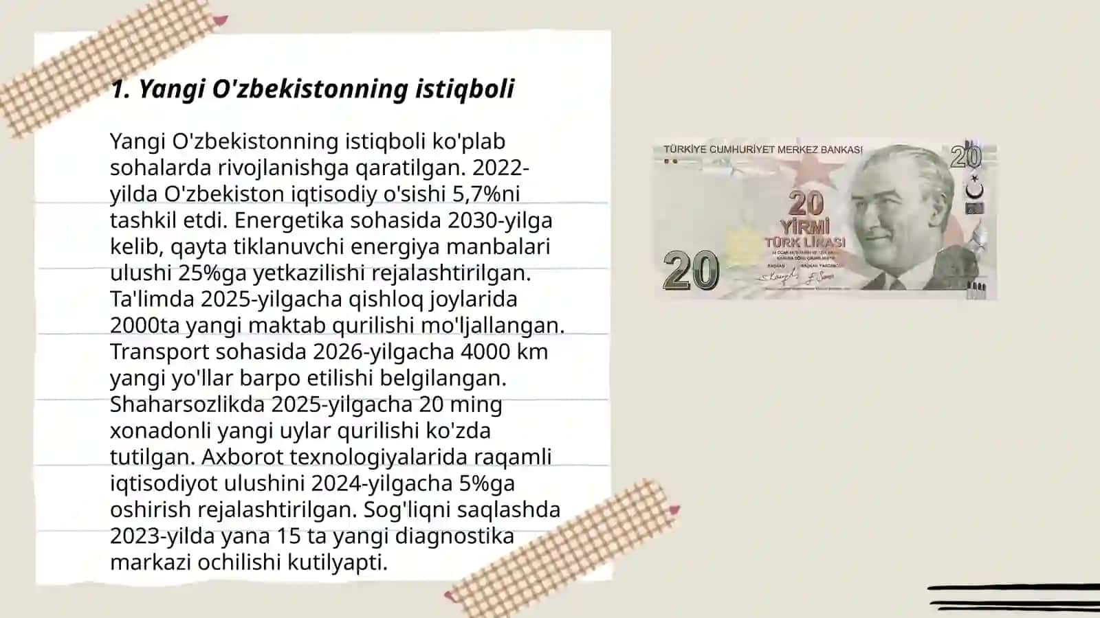 Yangi Ózbekistonning Uchinchi renessans tomon tutgan yòli 3
