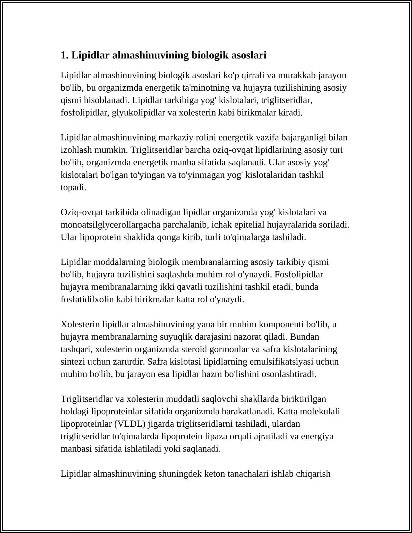 LIPIDLAR REFERAT 3