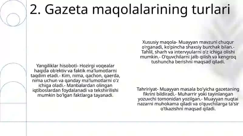 Die Zeitungsartikel 3