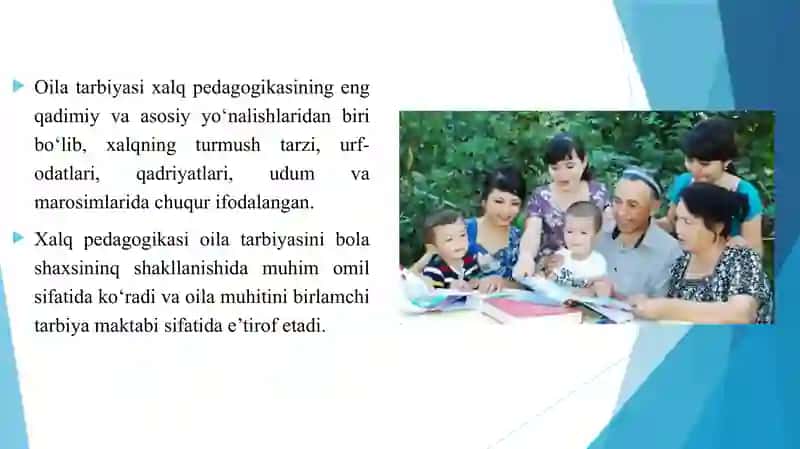 Oila tarbiyasining xalq pedagogikasi manbalarida aks etishi 3