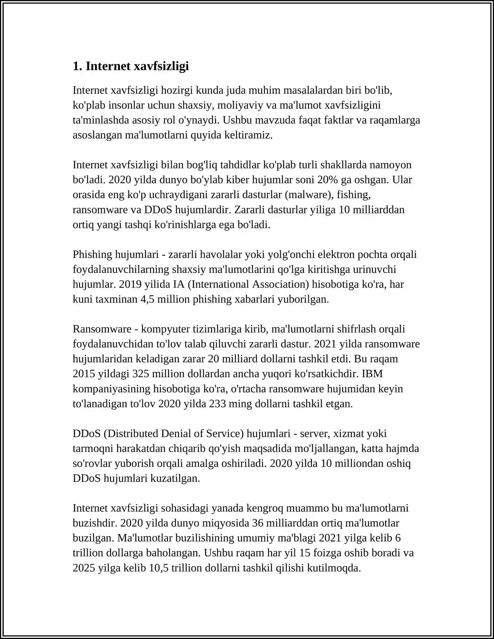 ENTERNET TADQIQOTLARI 3