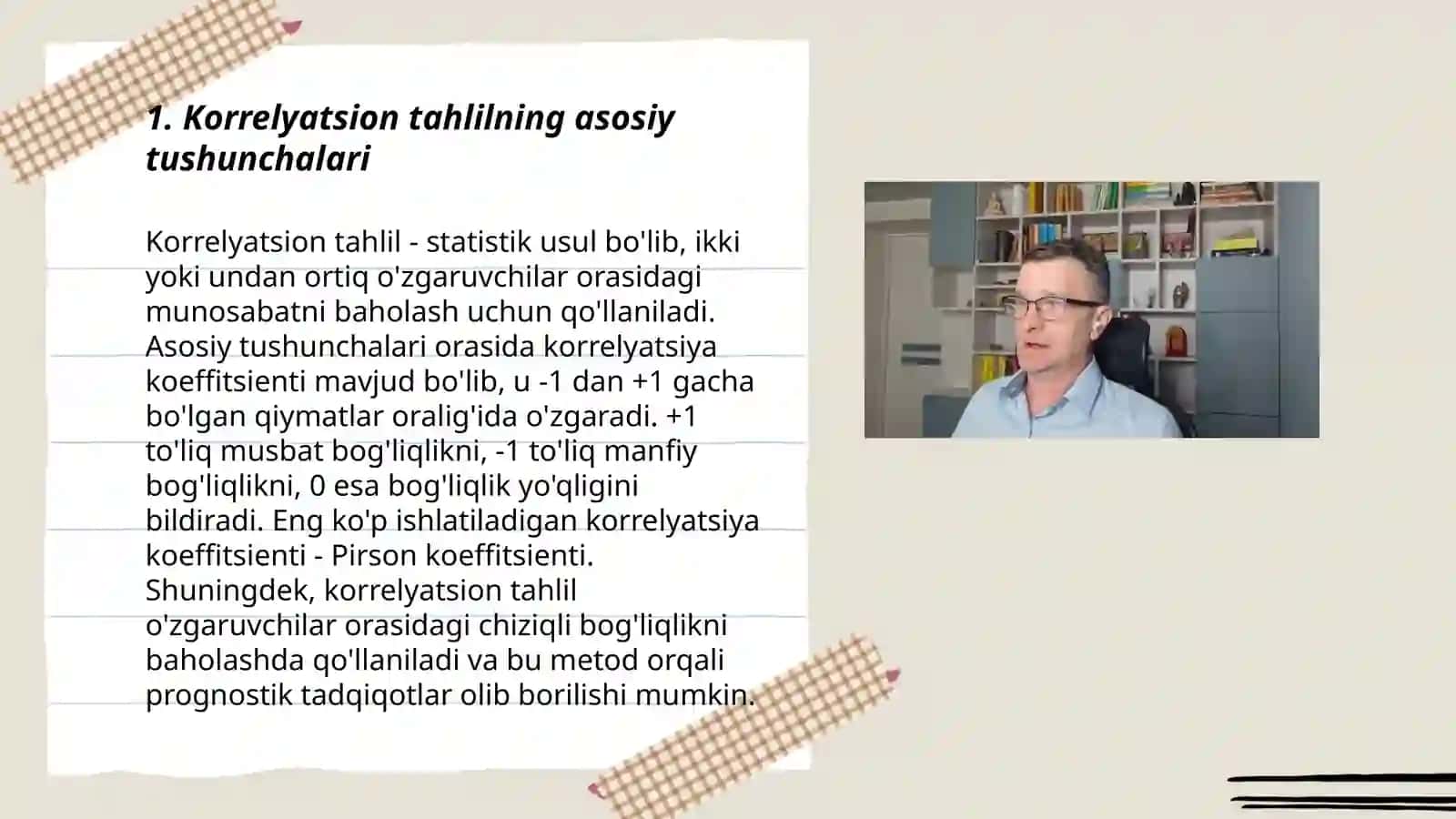 Korrelyatsion tahlil 3