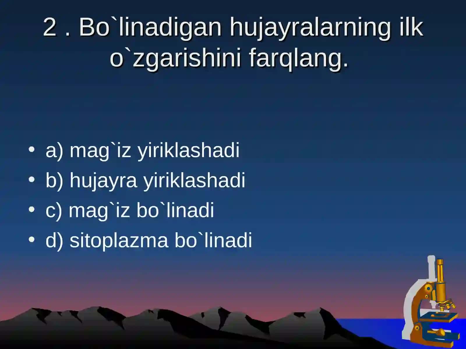 Hujayra va to'qima 3