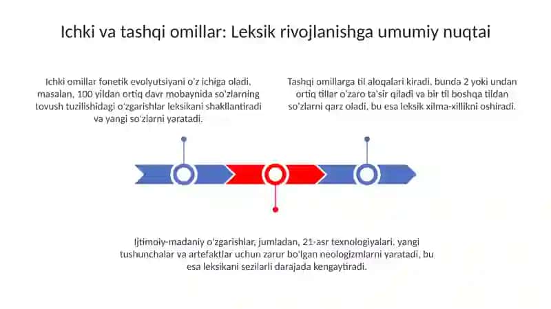 Tilning leksik taraqqiyotidagi ichki va tashqi omillar 3