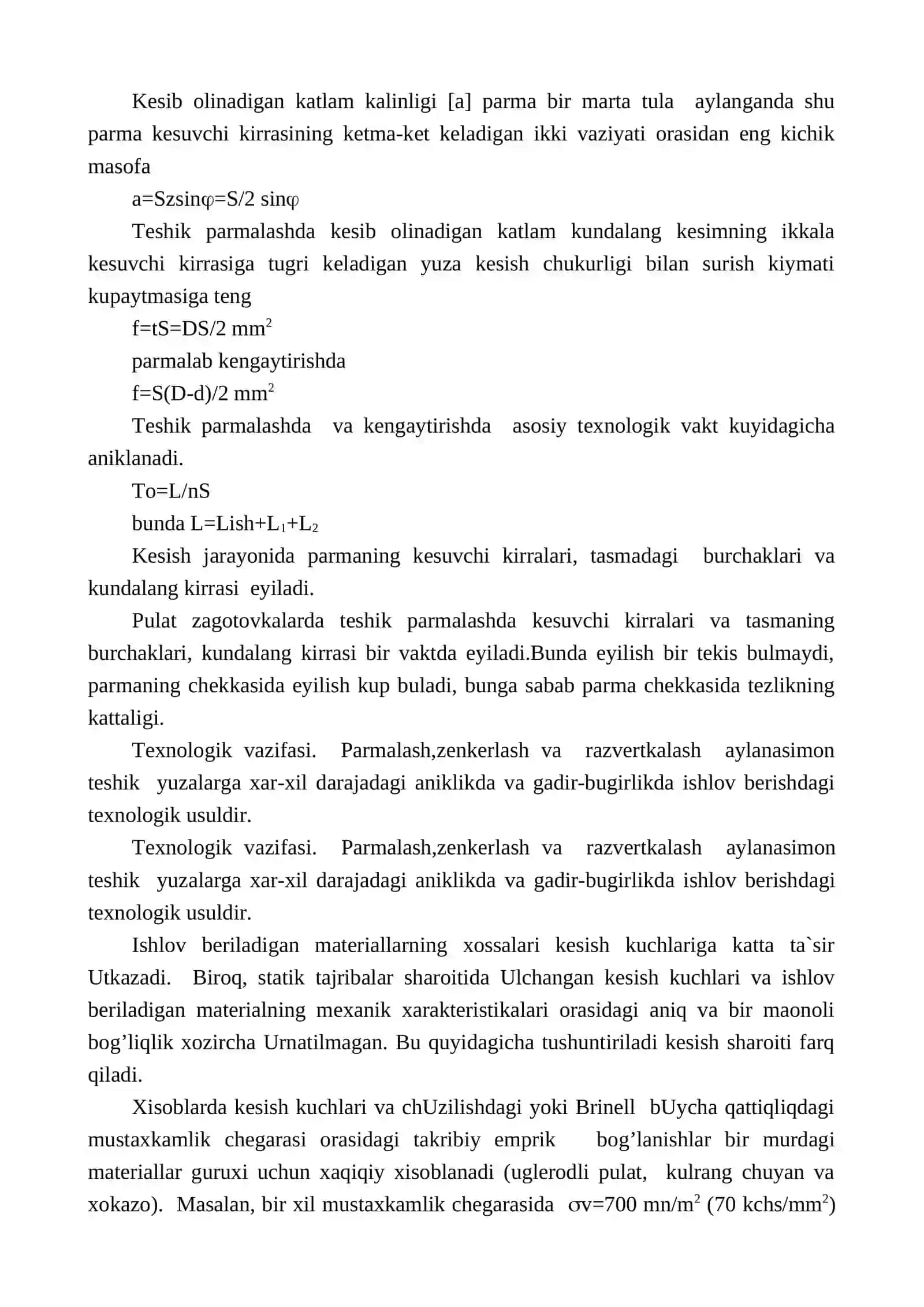 Pаrmаlаrning klаssifikаtsiyasi 3