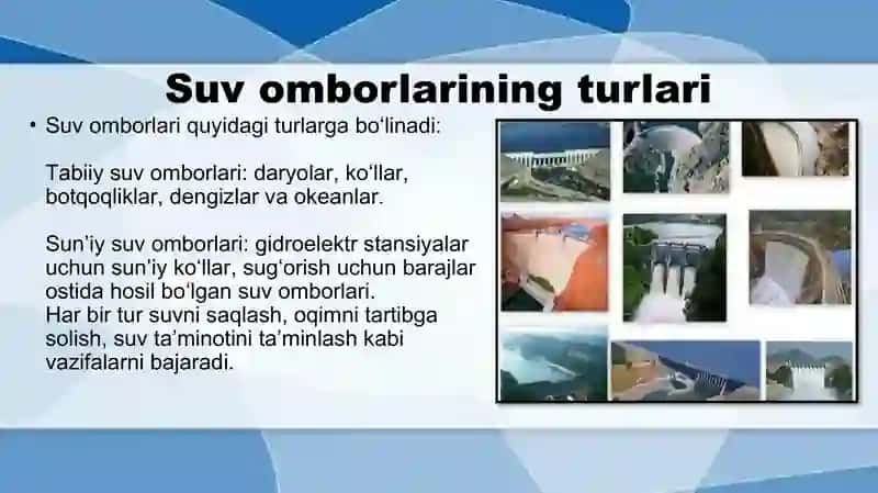 Suv omborlari va gidrobiontlari 3