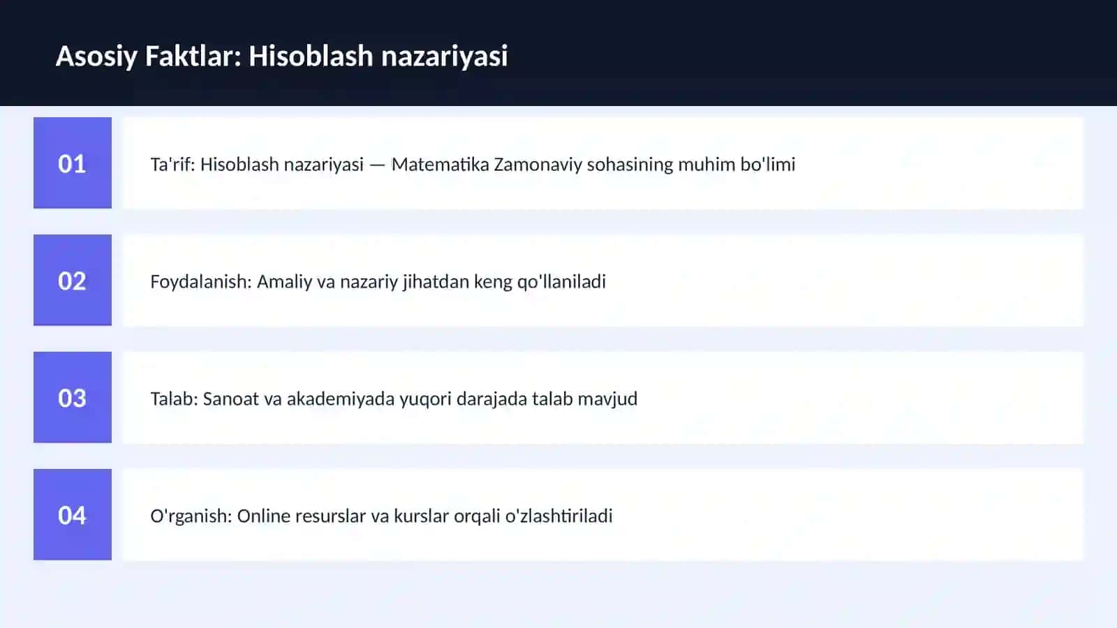 FAN | MATEMATIKA ZAMONAVIY 3