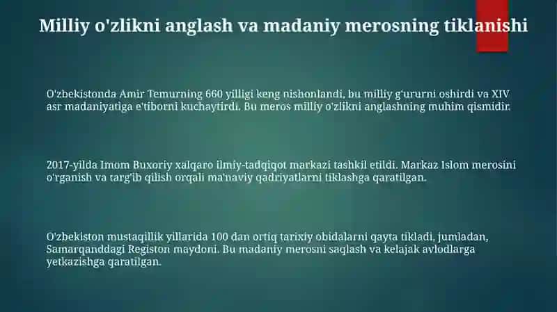 O'zbekistonda Amir Temurning 660 yilligi 3