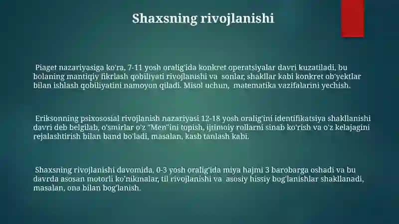 Umumiy psixologiya xaqida 3