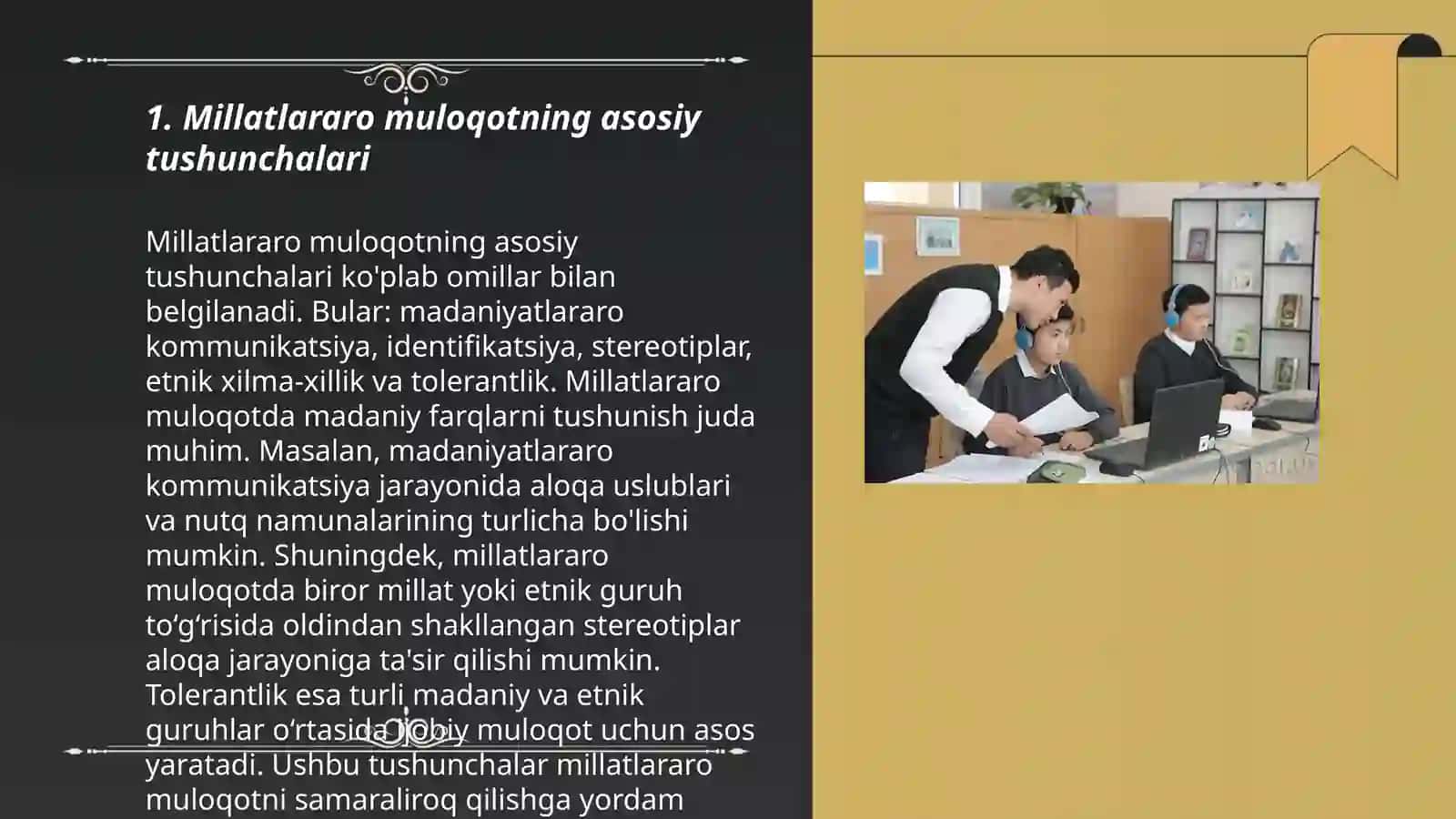 Millatlararo muloqot madaniyati 3