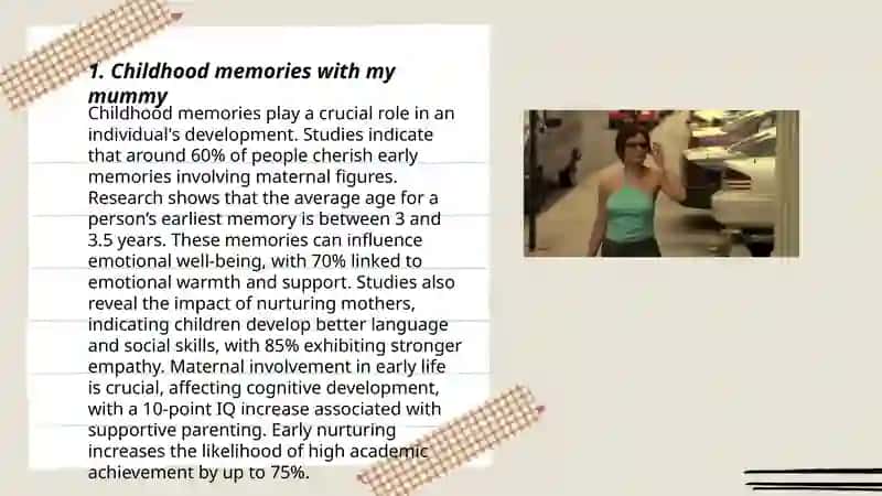 Childhood Memories with My Mummy 3