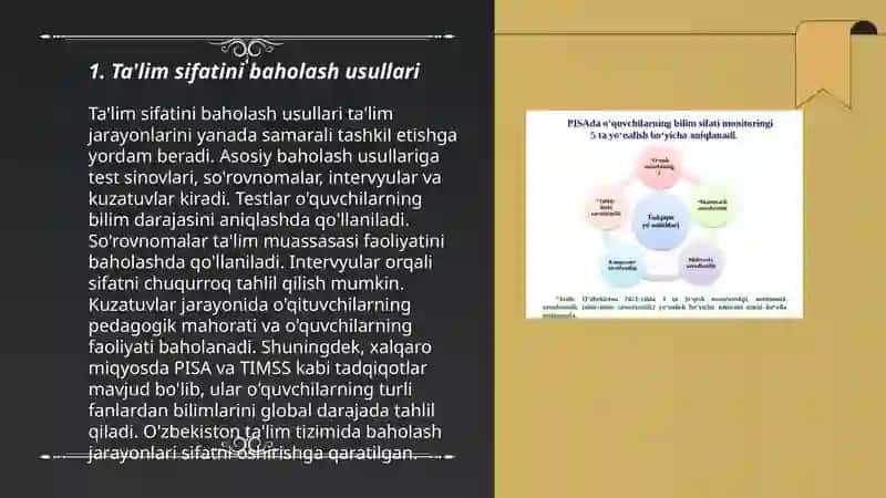 Ta'lim sifatini baholash usullari 3