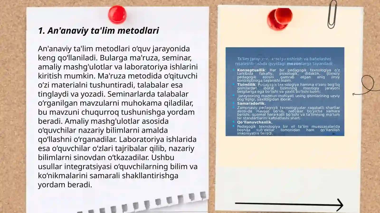 Ta'lim metodlari va vositalari 3