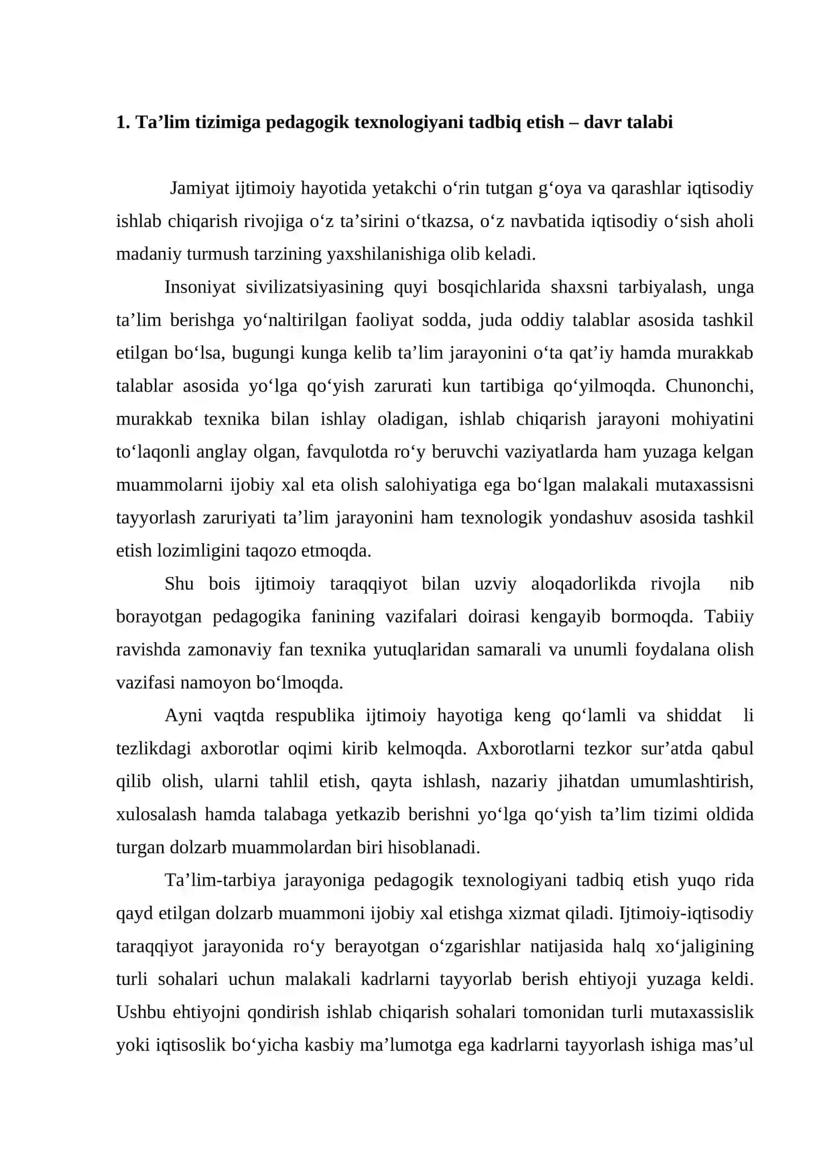 Ilg‘or pedagogik texnologiyalar va ularning turlari 3