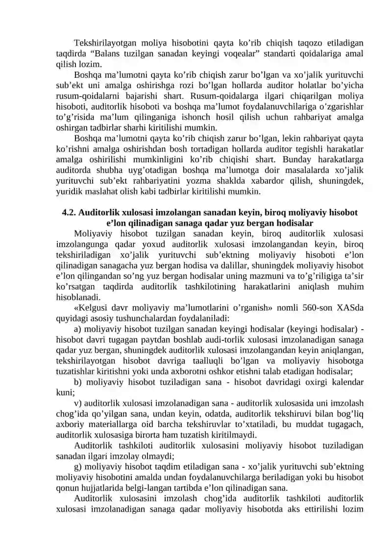 Moliyaviy Hisobotlar va Audit 3