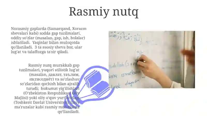 O'zbek tilida nutq uslublari 3