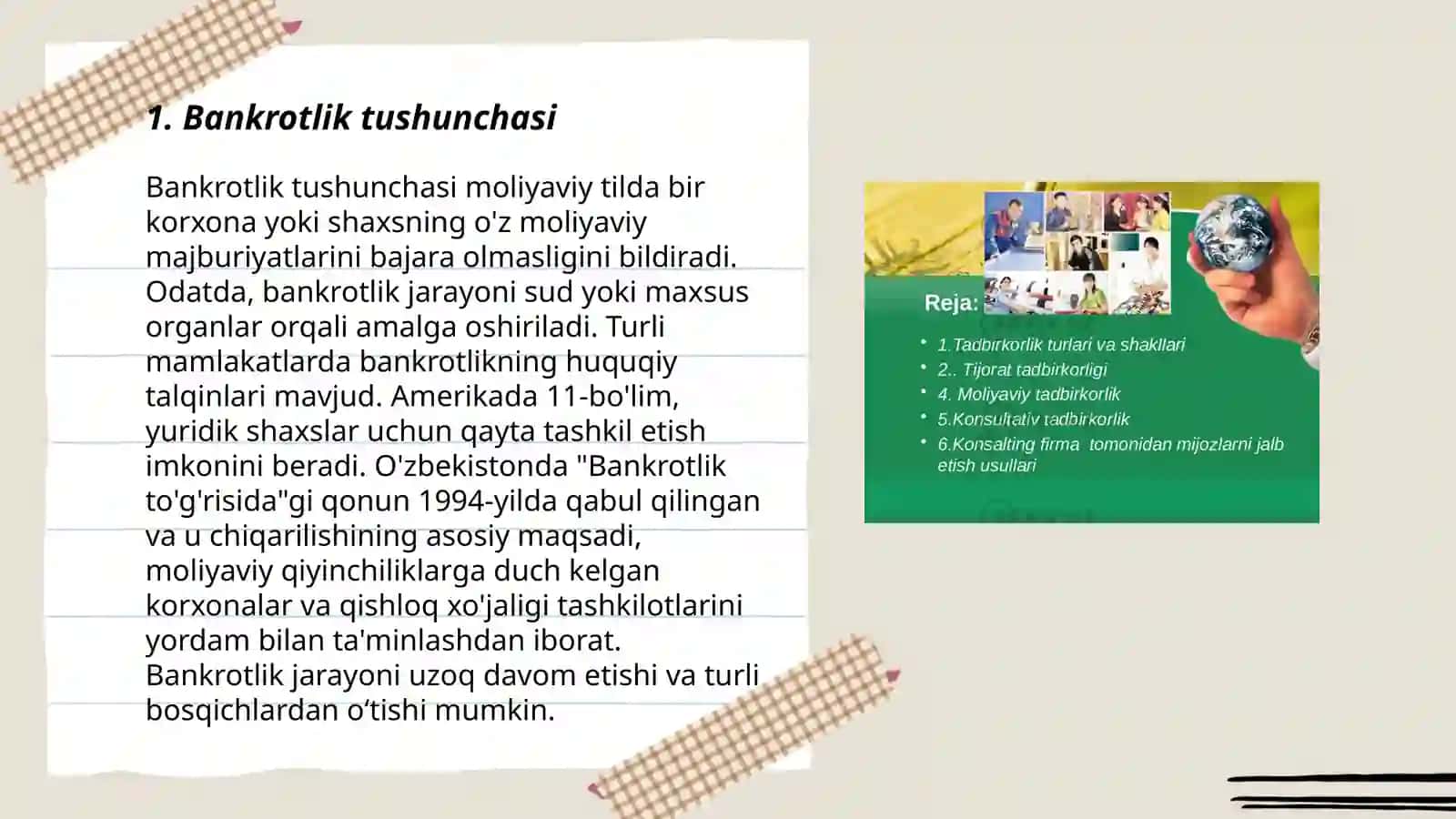 Bankrotlik tushunchasi 3