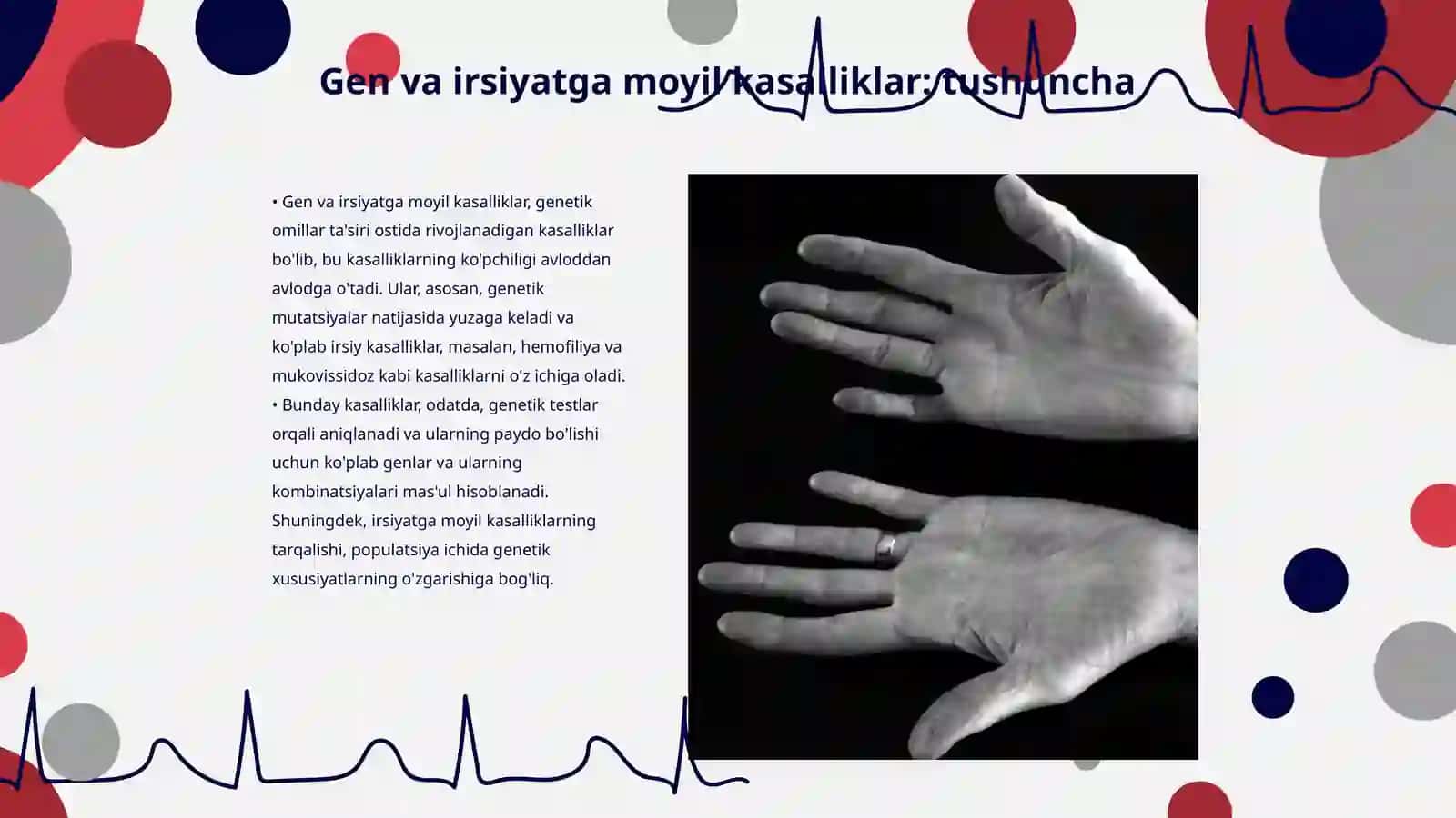 Gen va irsiyatga moyil kasalliklar 3