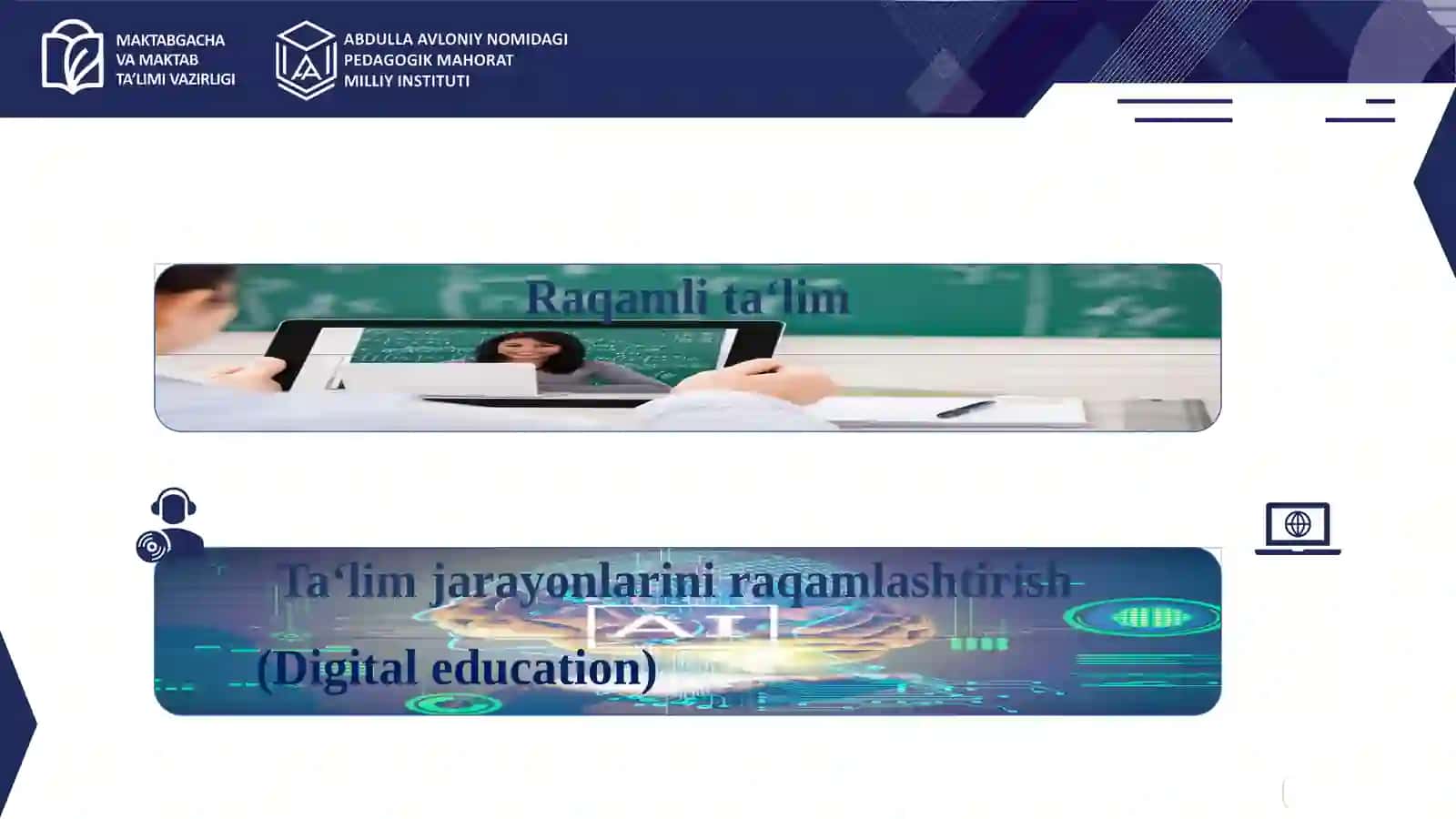 TA’LIM JARAYONLARINI RAQAMLASHTIRISH ASOSLARI 3