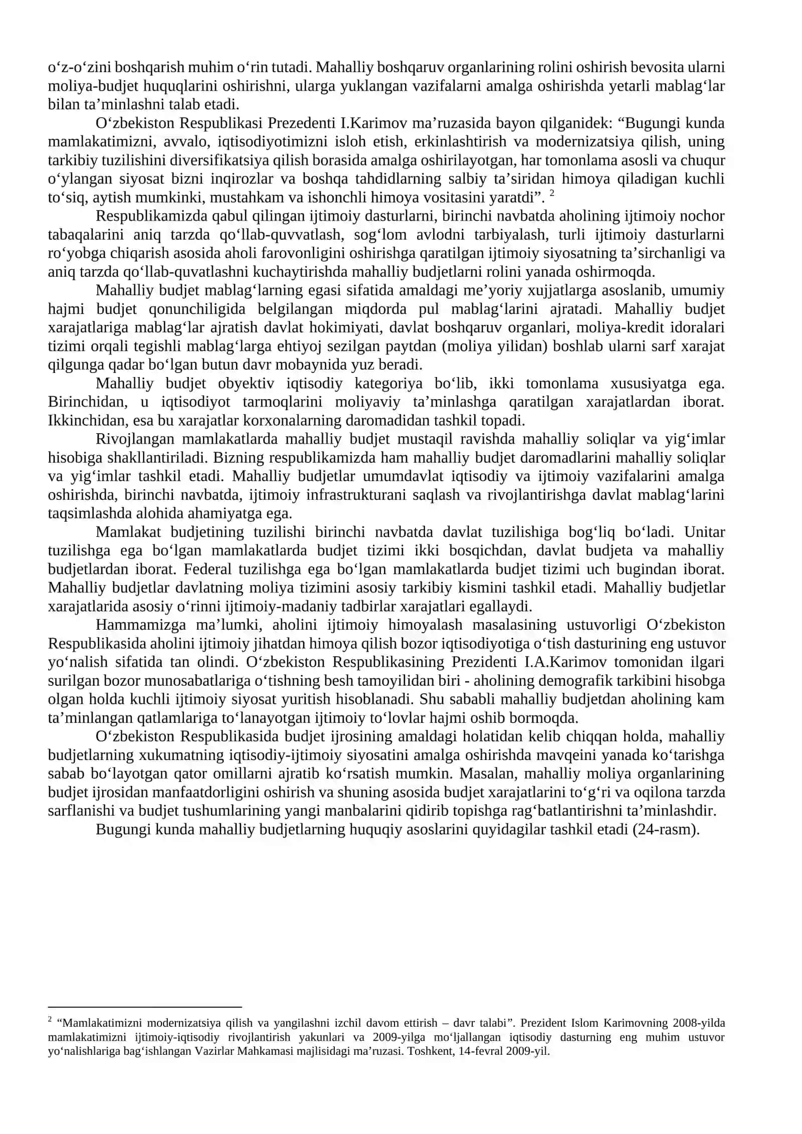 Mahalliy budjetlar va budjetlararo munosabatlar 3