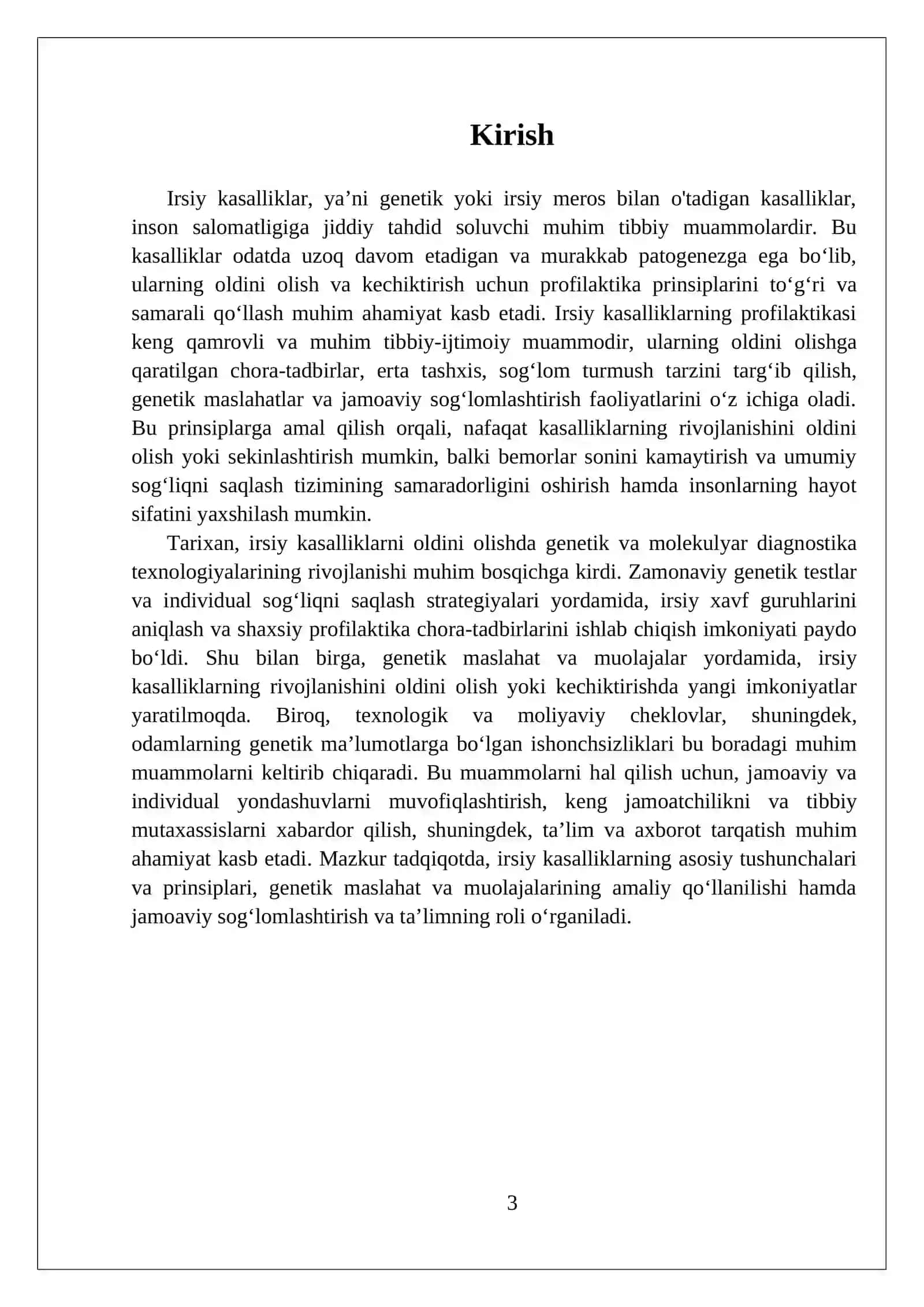 IRSIY KASALLIKLAR PROFILAKTIKASI PRINSIPLARI 3