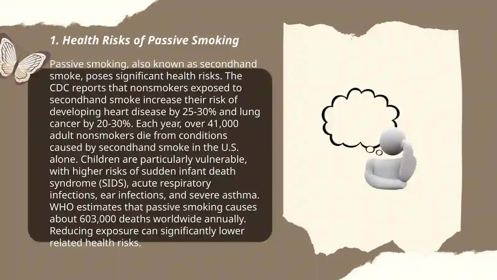 Health Risks of Passive Smoking 3