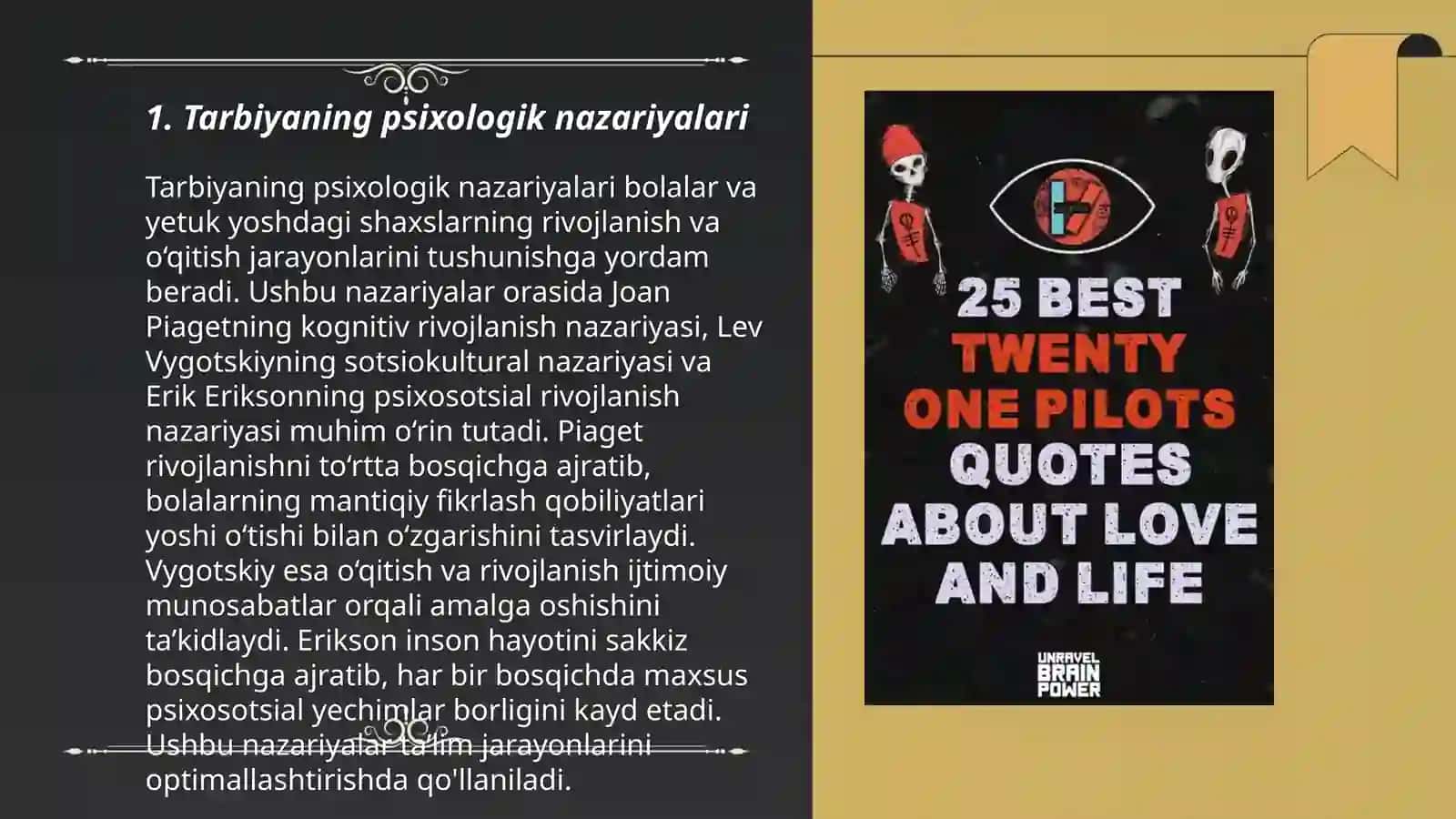 Tarbiyaning pisixik asoslari 3