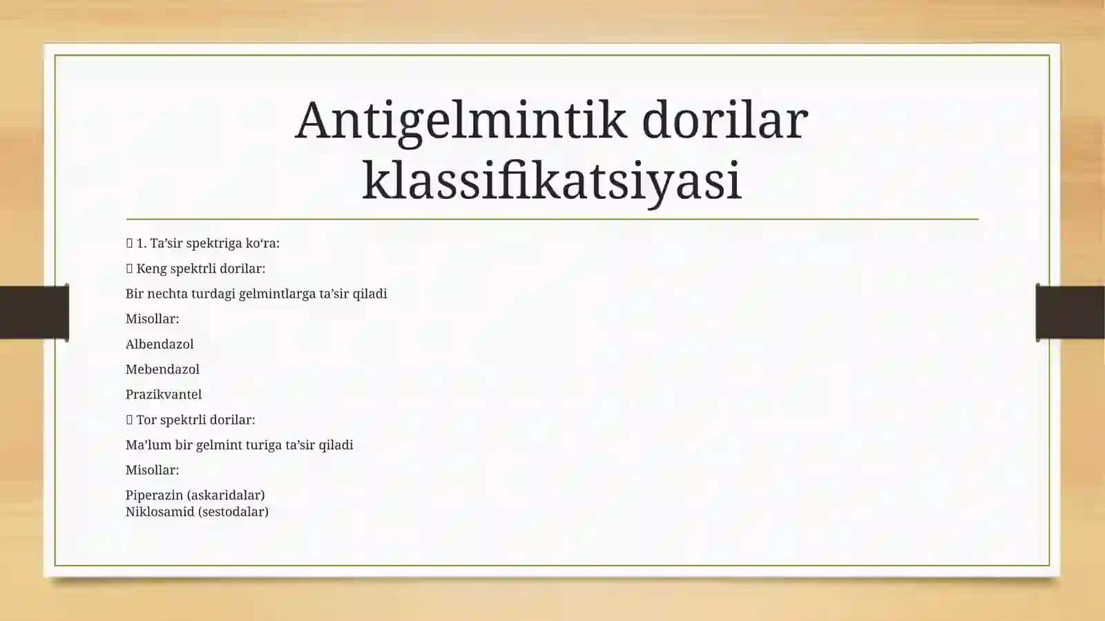 Gijjaga qarshi vositalar 3