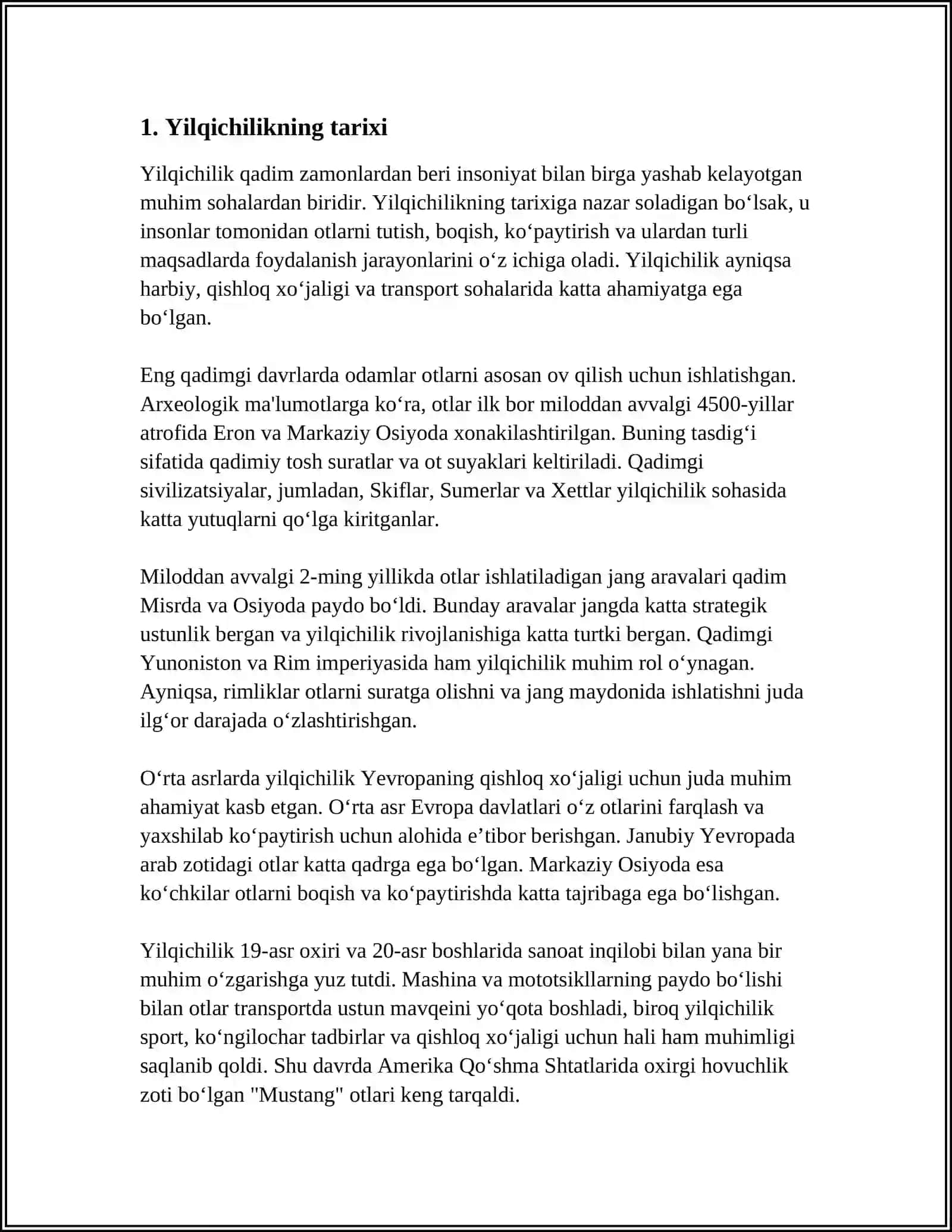 YILQICHILIK ASOSLARI 3