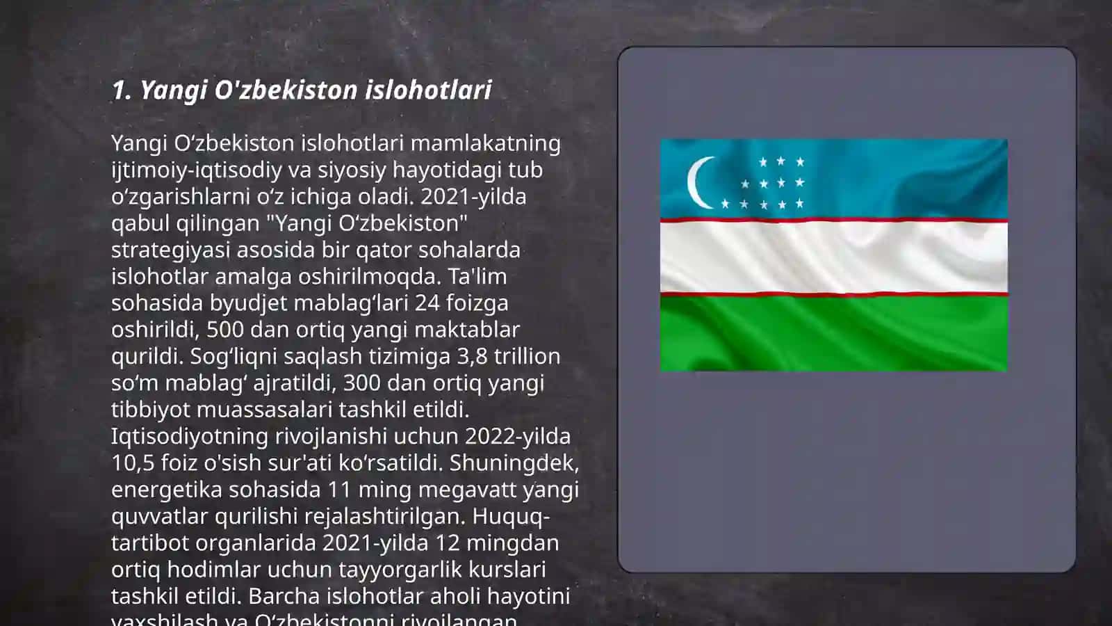 Yangi O'zbekiston 3