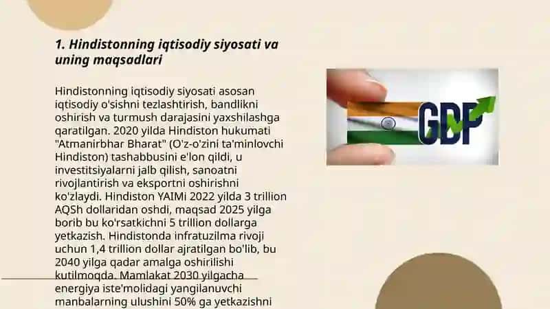 Hindiston iqtisodiy siyosati 3