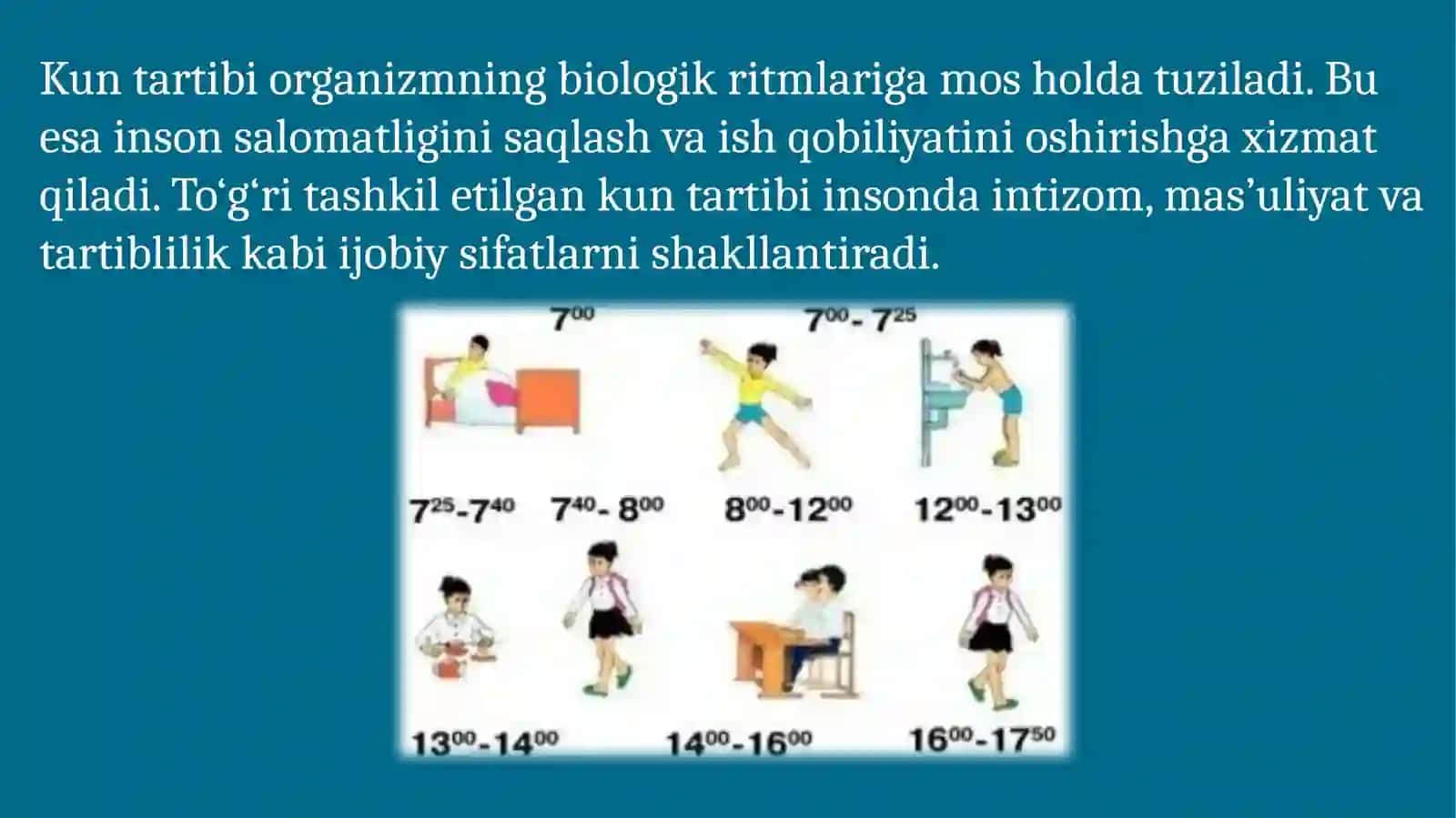 Kun tartibi va uning ahamiyati 3
