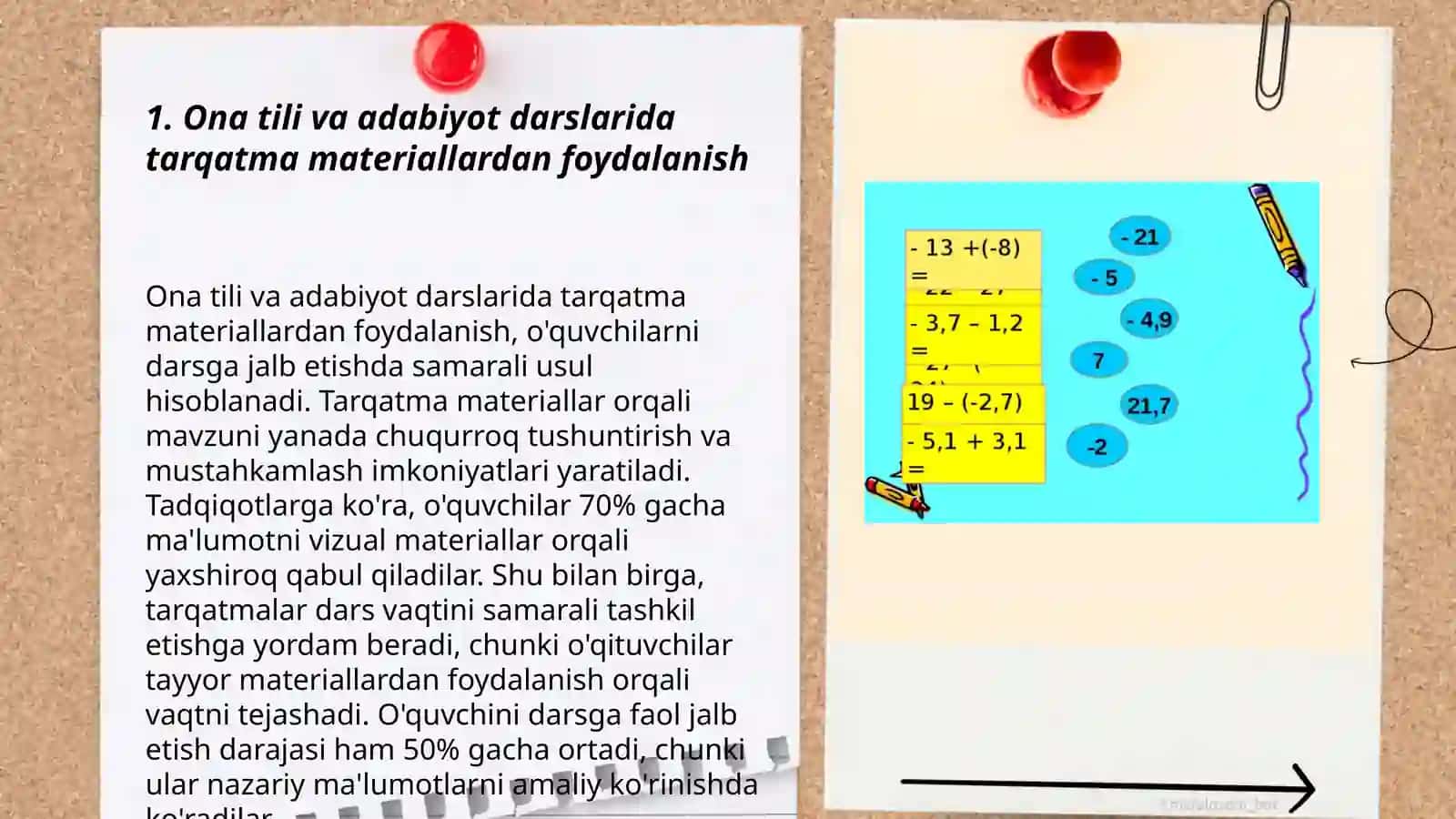 ONA TILIDAN TARQATMA MATERALLAR TAYYORLASH 3