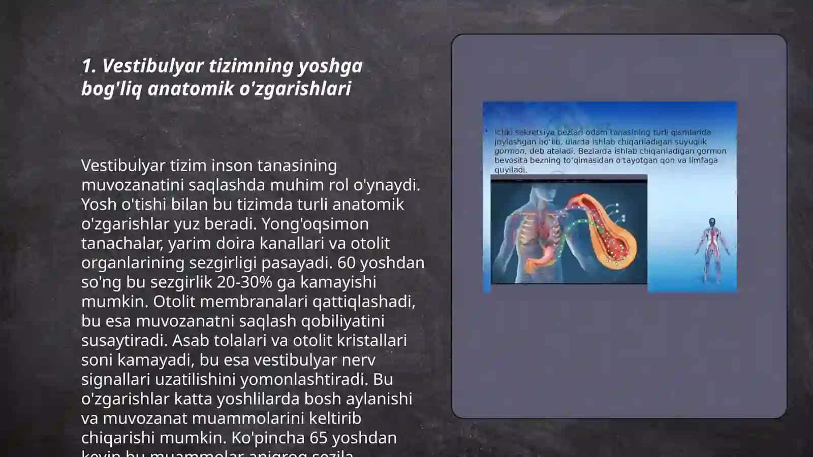 Yoshga bog'liq anatomik o'zgarishlar 3