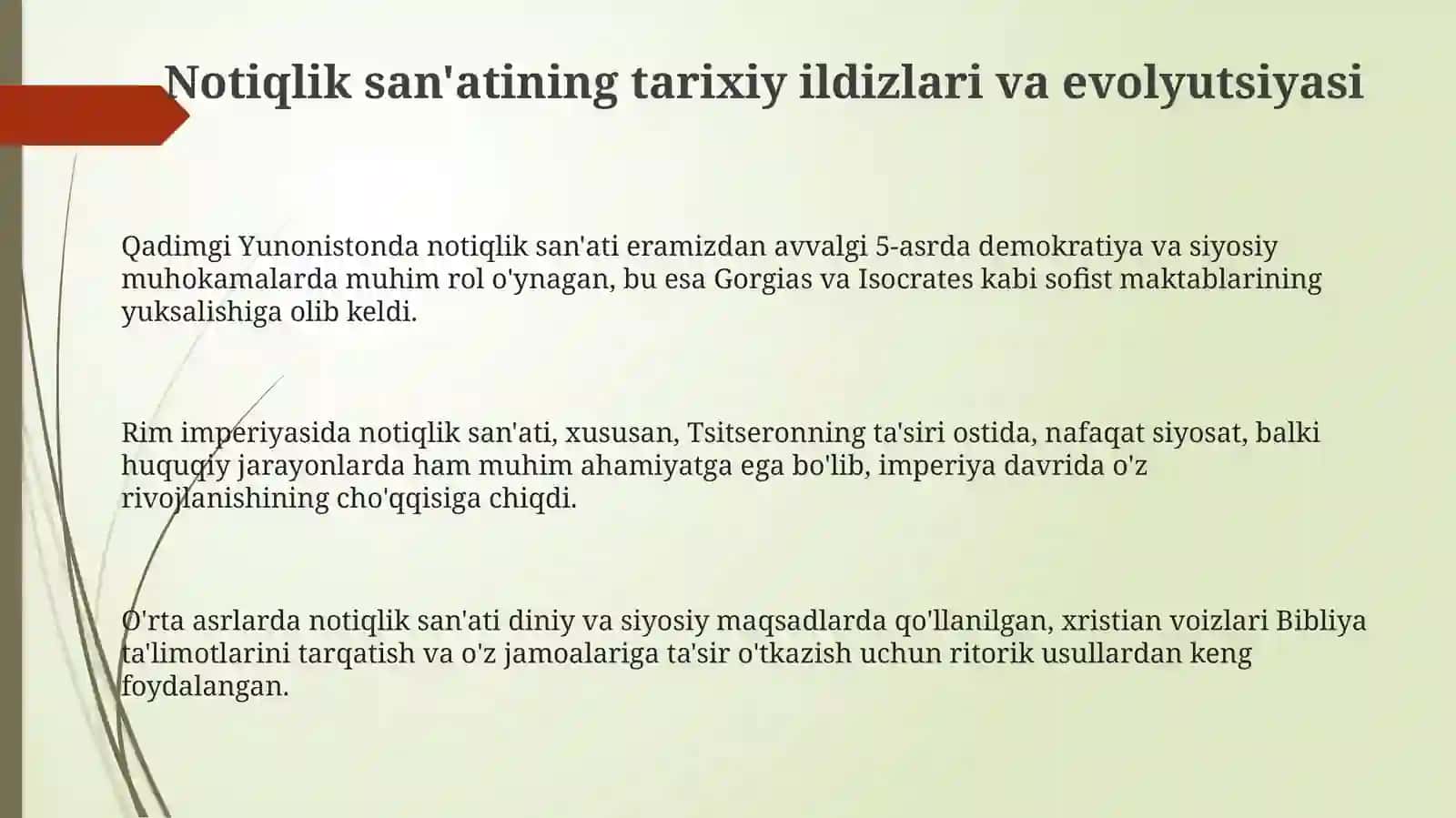 Afmakada notiqlik san'ati taraqqiyoti 3