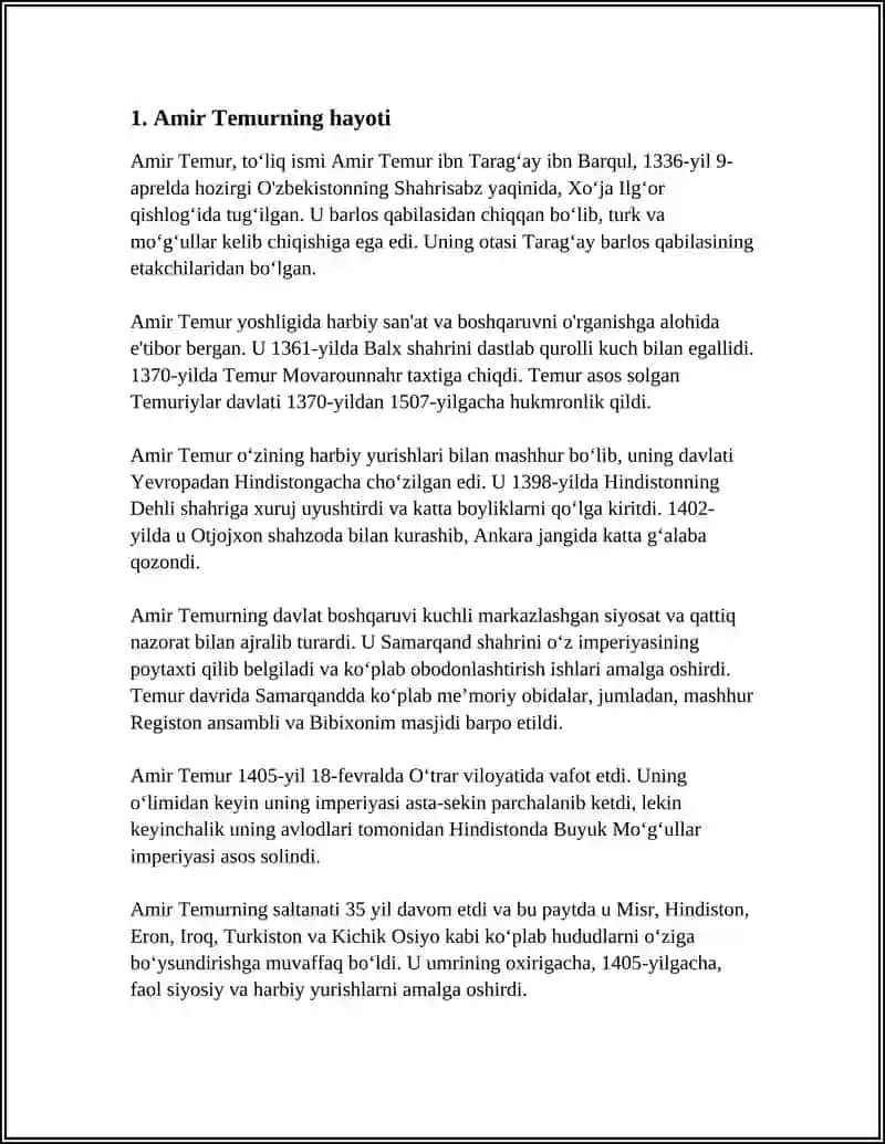 AMUR TEMUR BUYUK DAVLAT ARBOBI 3